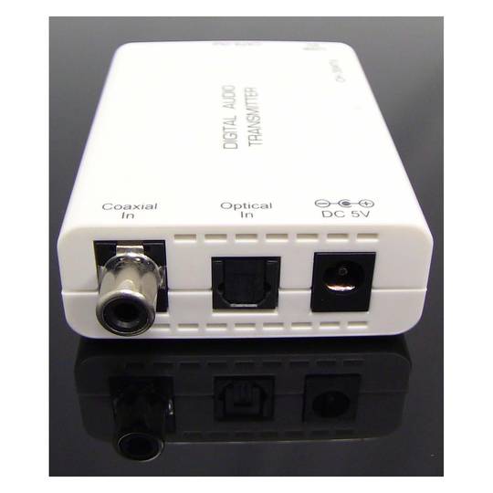 Extender Audio numérique coaxial et UTP Cat.5 toslink
