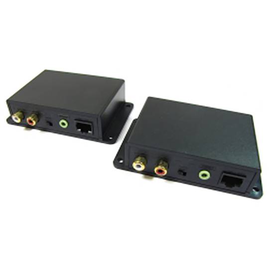Stereo Audio Extender UTP Sender und Empfänger Cat.5 AE02