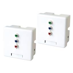 YPbPr Extender UTP Video Sender und Empfänger Wand Cat.5 YW02