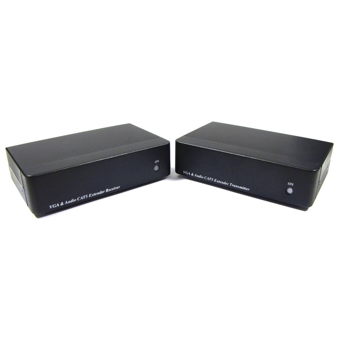 Extensor VGA i àudio i SPDIF UTP Cat.5 emissor i receptor VE02DA