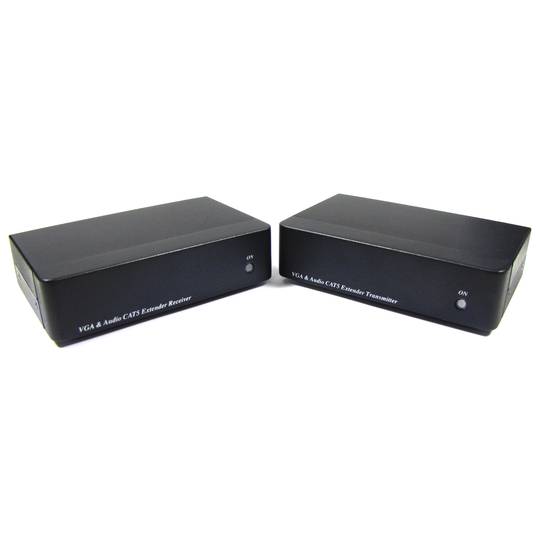 Extensor VGA i àudio i SPDIF UTP Cat.5 emissor i receptor VE02DA