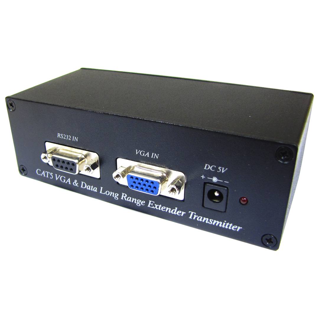 Extensor VGA y serie por Cable UTP categoría 5 300m VD02