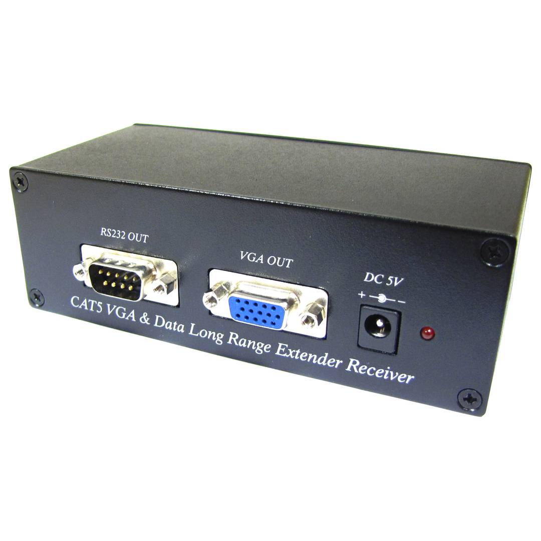 Extensor VGA y serie por Cable UTP categoría 5 300m VD02