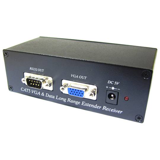 Extensor VGA y serie por Cable UTP categoría 5 300m VD02