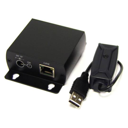 UTP Cat.5 USB-toetsenbord en muisverlenger, zender en ontvanger KM03