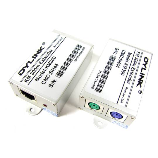 PS2 Keyboard and Mouse Extender PS2 Category 5 UTP cable to 300m