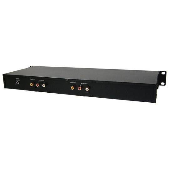 Distribuidor de áudio e vídeo UTP Cat.5 rack de 19