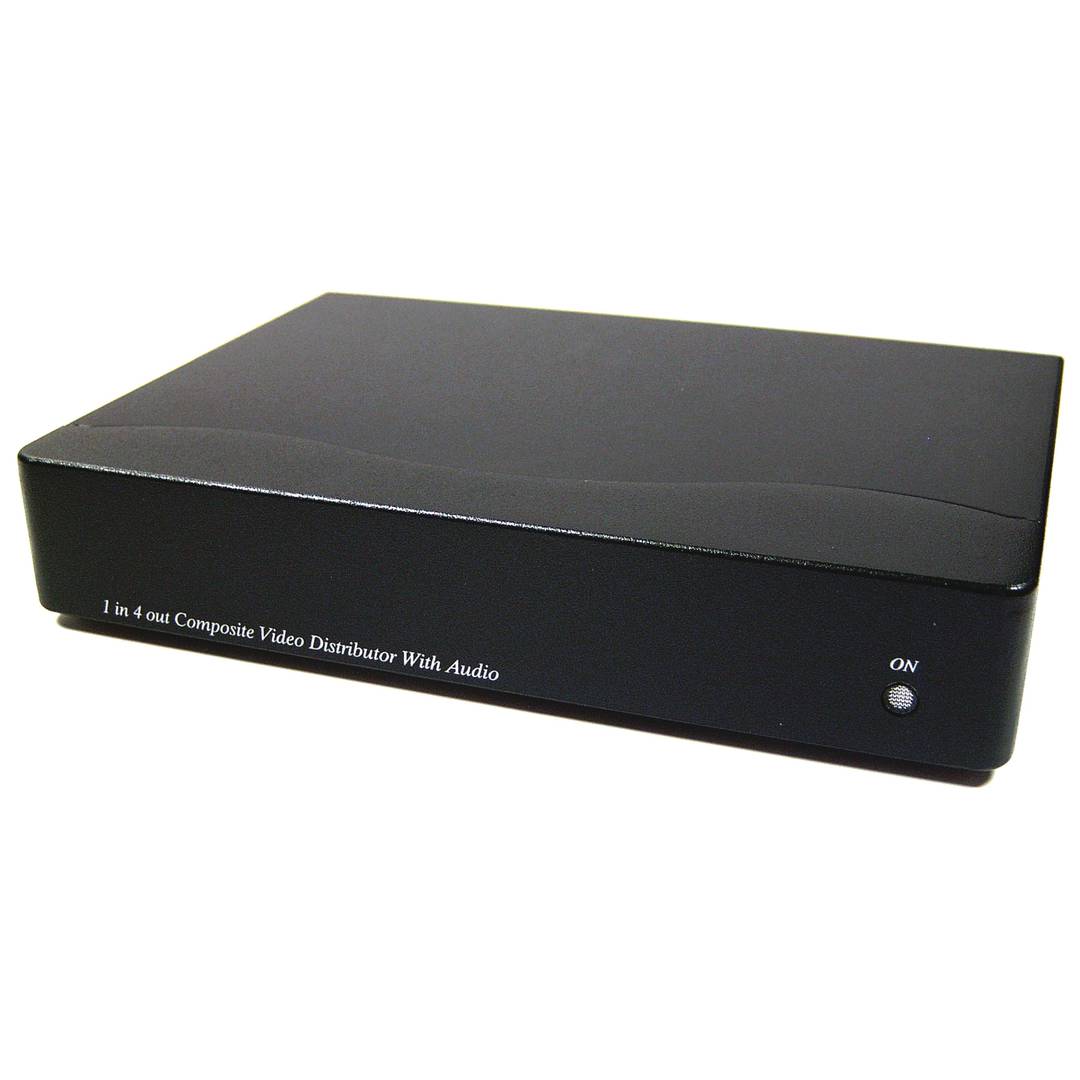 Multiplicador d'àudio i vídeo compost de 4 ports CD04A