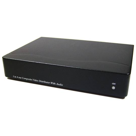 Multiplicador d'àudio i vídeo compost de 4 ports CD04A