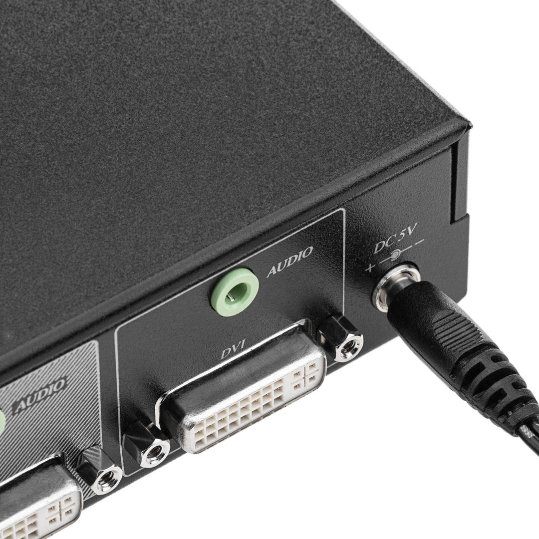 Multiplicador DVI-D i Àudio de 2 ports DD02A