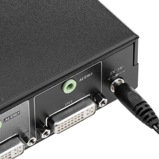 Multiplicador DVI-D i Àudio de 2 ports DD02A