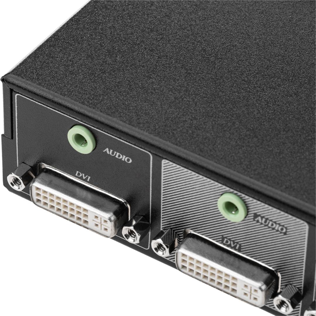 Multiplicador DVI-D i Àudio de 2 ports DD02A