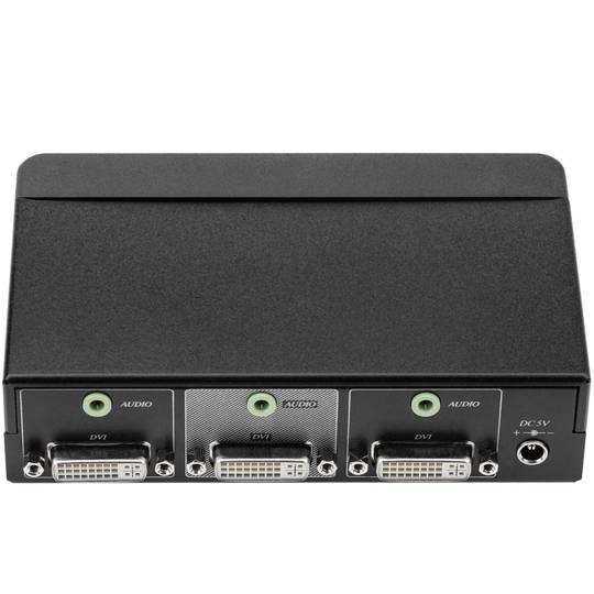 Multiplicador DVI-D i Àudio de 2 ports DD02A