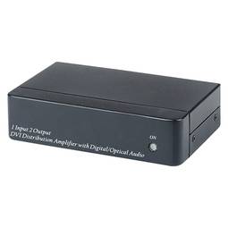 Multiplicador DVI-D i àudio digital de 2 ports DD02D
