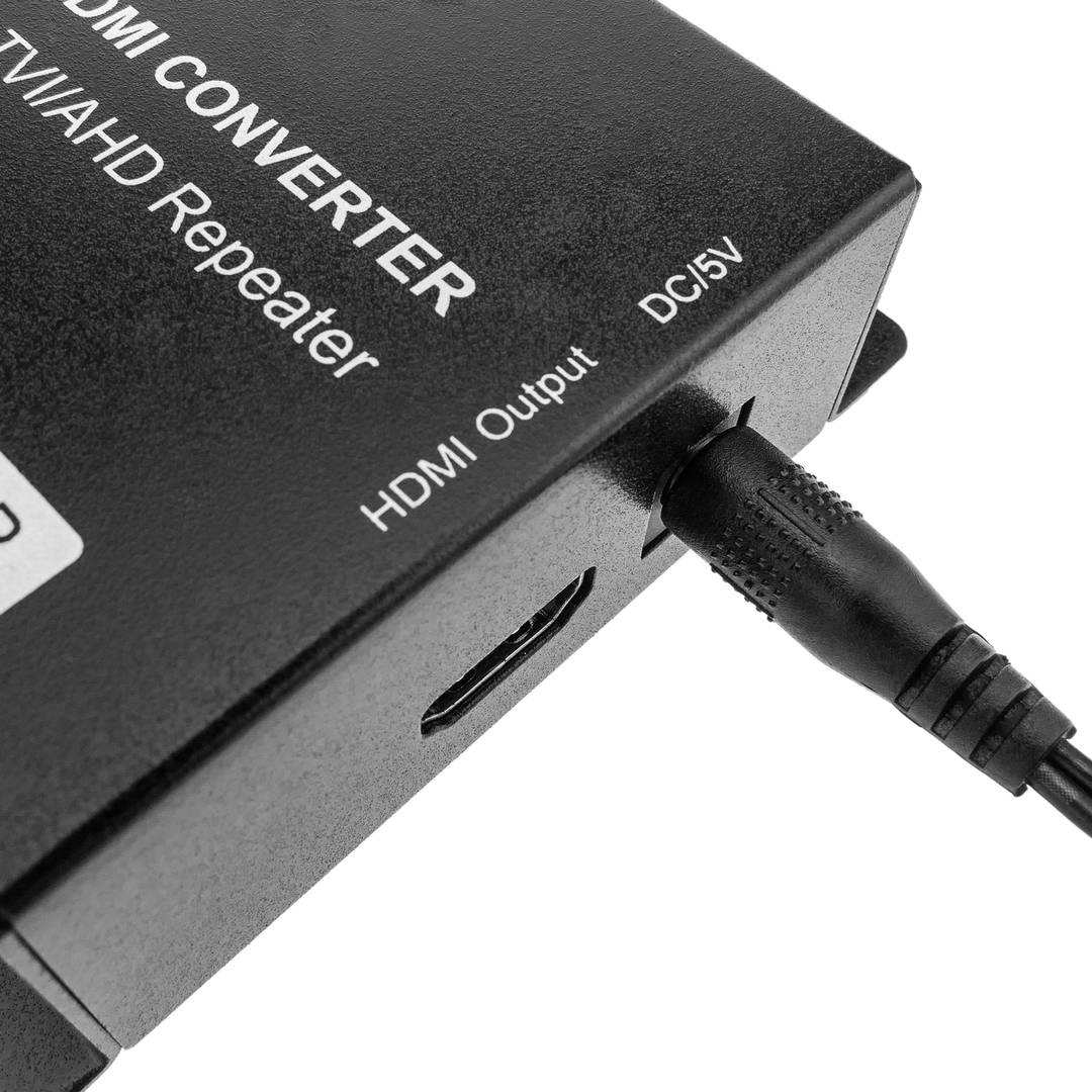 Convertisseur HDMI vers Péritel - noir - Boîtier de répartition vidéo