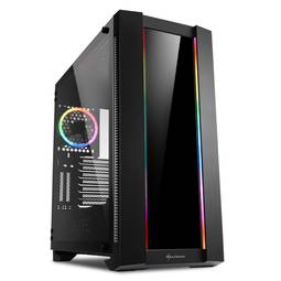 Sharkoon ELITE SHARK CA200G ATX Gehäuse mit 2 USB 3.0 Ports ohne Netzteil.