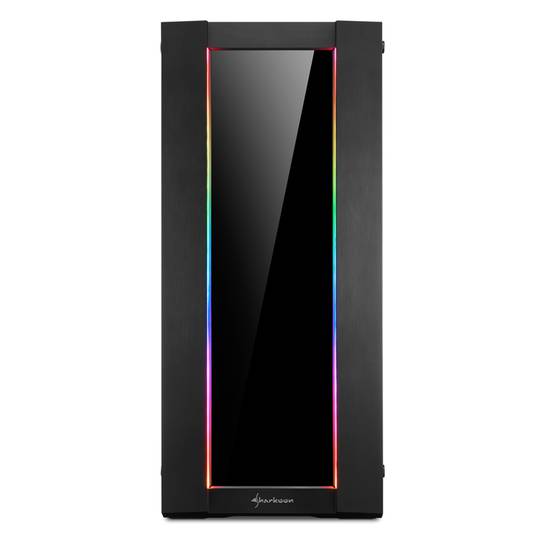 Boîtier Sharkoon ELITE SHARK CA200G ATX avec 2 ports USB 3.0 sans alimentation.