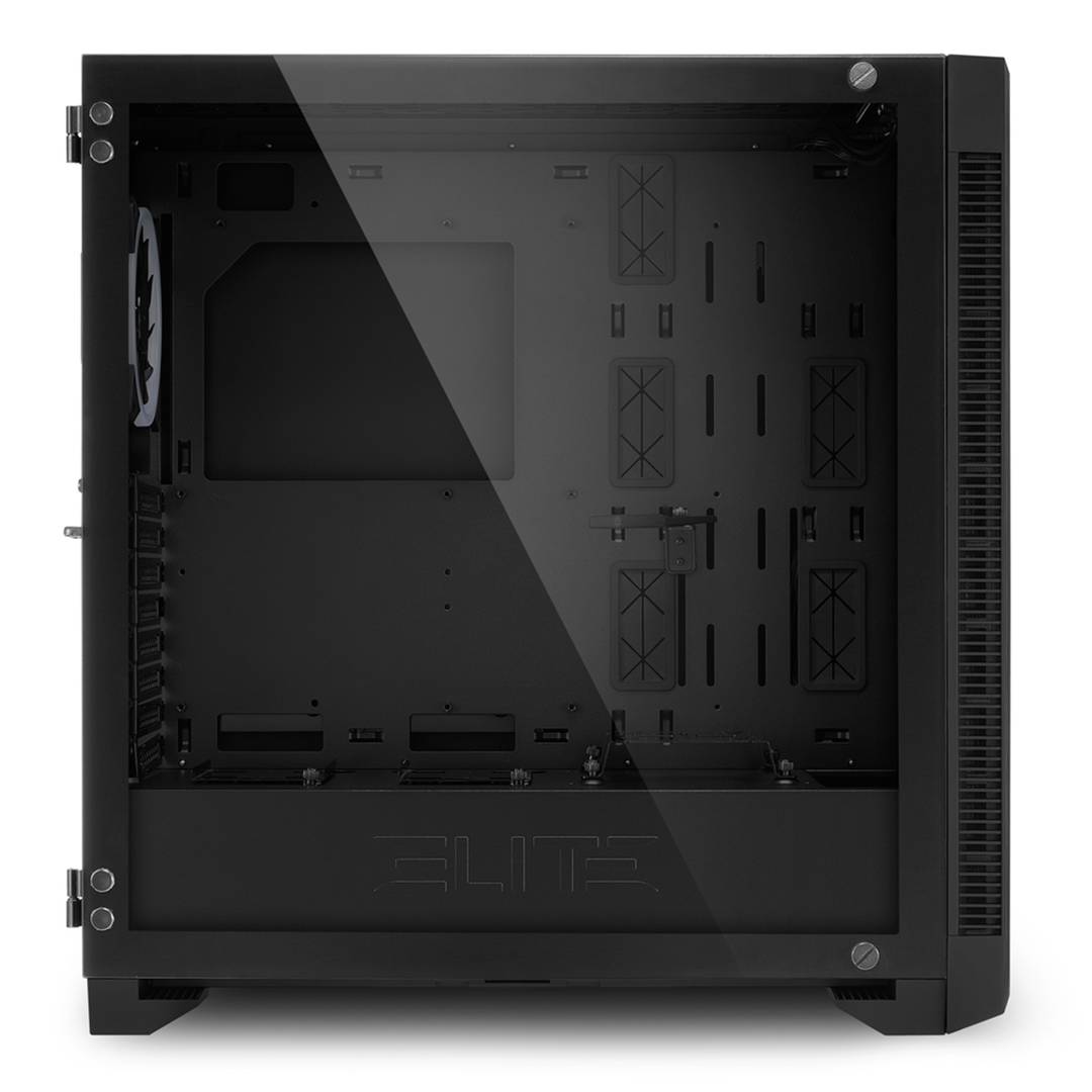 Boîtier Sharkoon ELITE SHARK CA200G ATX avec 2 ports USB 3.0 sans alimentation.