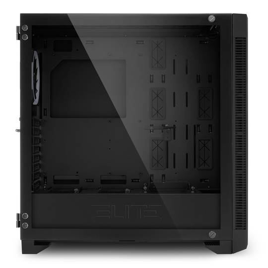 Boîtier Sharkoon ELITE SHARK CA200G ATX avec 2 ports USB 3.0 sans alimentation.