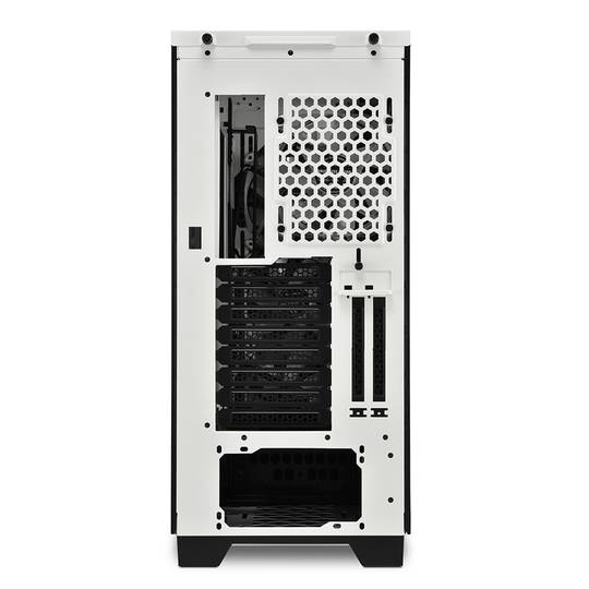 Caixa Sharkoon ELITE SHARK CA300T ATX com 2 portas USB 3.0 sem fonte de alimentação na cor branca