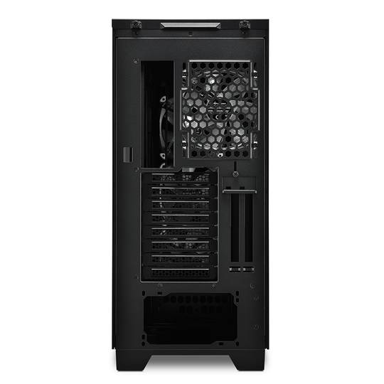 Boîtier Sharkoon ELITE SHARK CA300T ATX avec 2 ports USB 3.0 sans alimentation, couleur noire.