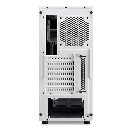 Caja ATX Sharkoon M25-W con 2 Puertos USB 3.0 sin Fuente de Alimentación en Color Blanco.