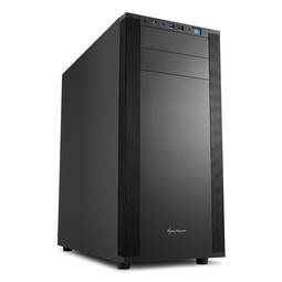 Sharkoon M25-V ATX Gehäuse mit 2 USB 3.0 Ports ohne Netzteil.