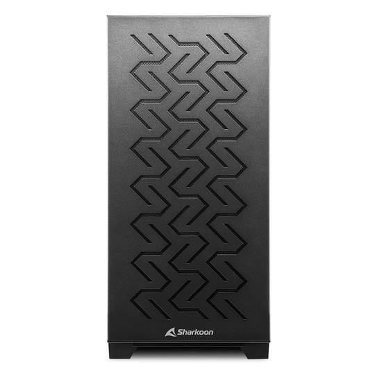 SHARKOON MS-Z1000 MATX Box met 2 USB 3.0-poorten zonder zwarte voeding.