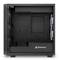 Caja ATX SHARKOON REV220 con 2 Puertos USB 3.0 y RGB sin Fuente de Alimentación, Color Negro.