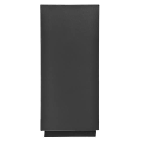 SHARKOON Pure Steel ATX-Gehäuse mit 2 USB 3.0-Anschlüssen ohne RGB-Lichtquelle.