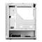 SHARKOON RGB Slider ATX-behuizing met 2 USB 3.0-poorten en 1 USB 2.0-poort zonder voeding, witte kleur.