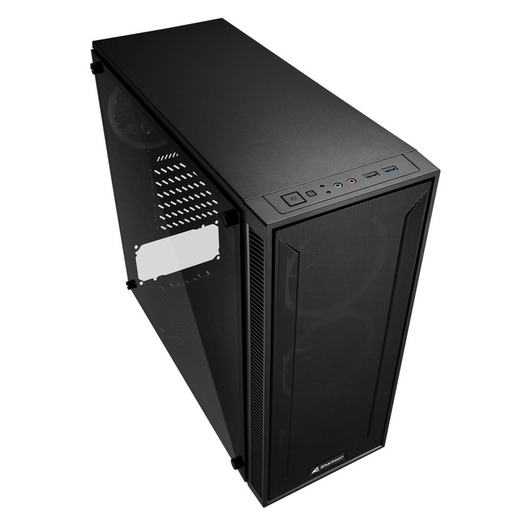 Caja ATX SHARKOON TG4M con 2 Puertos USB 3.0 y RGB sin Fuente de Alimentación.