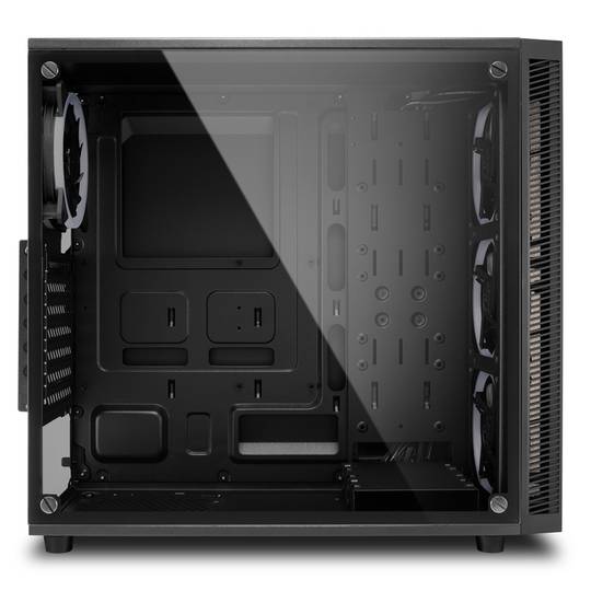 Caja ATX SHARKOON TG4M con 2 Puertos USB 3.0 y RGB sin Fuente de Alimentación.