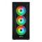 SHARKOON TG6M ATX-behuizing met 2 USB 3.0-poorten en 2 USB 2.0-poorten zonder RGB-lichtbron.
