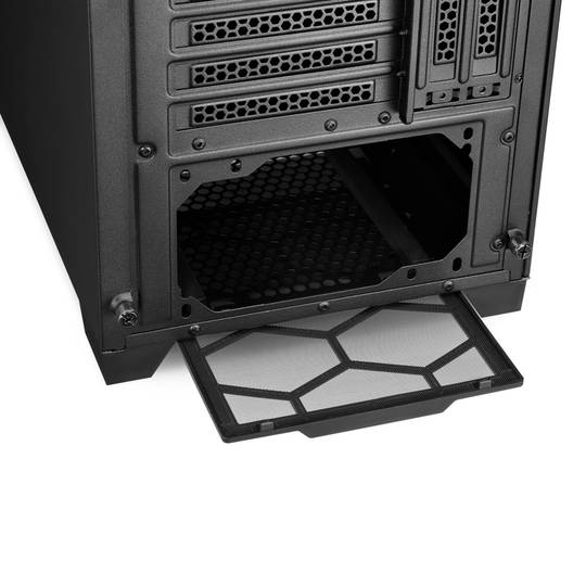 SHARKOON TG7M ATX Gehäuse mit 2 USB 3.0 Ports ohne Netzteil.