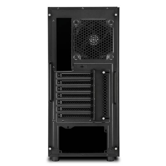 Custodia SHARKOON TG6 ATX con 2 porte USB 3.0 e 2 porte USB 2.0 senza sorgente luminosa RGB.