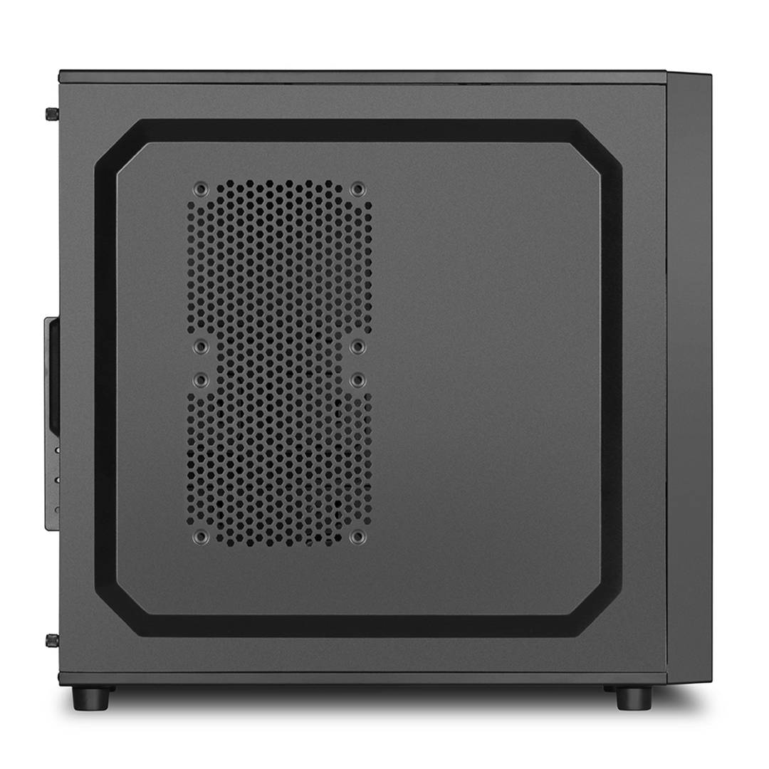 Caja ATX SHARKOON VS4-V con 2 Puertos USB3.0 sin Fuente de Alimentación.