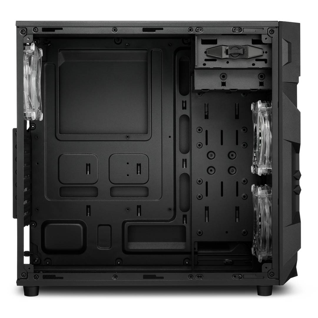 Caja ATX Sharkoon VG7-W con 2 Puertos USB3.0 sin Fuente de Luz RGB.