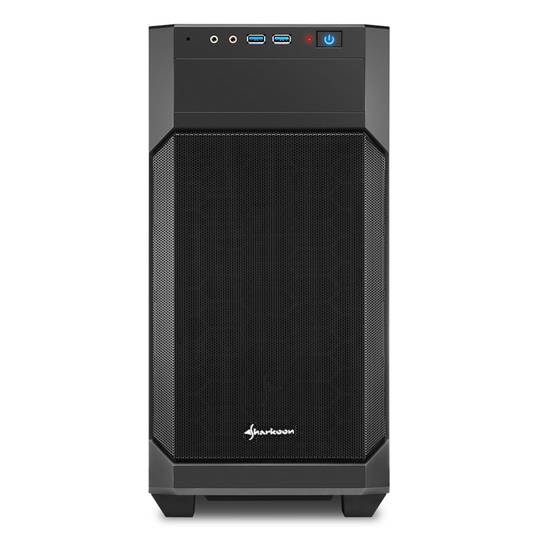 Sharkoon V1000 MATX Box mit 2 USB 3.0 Ports ohne Quelle.