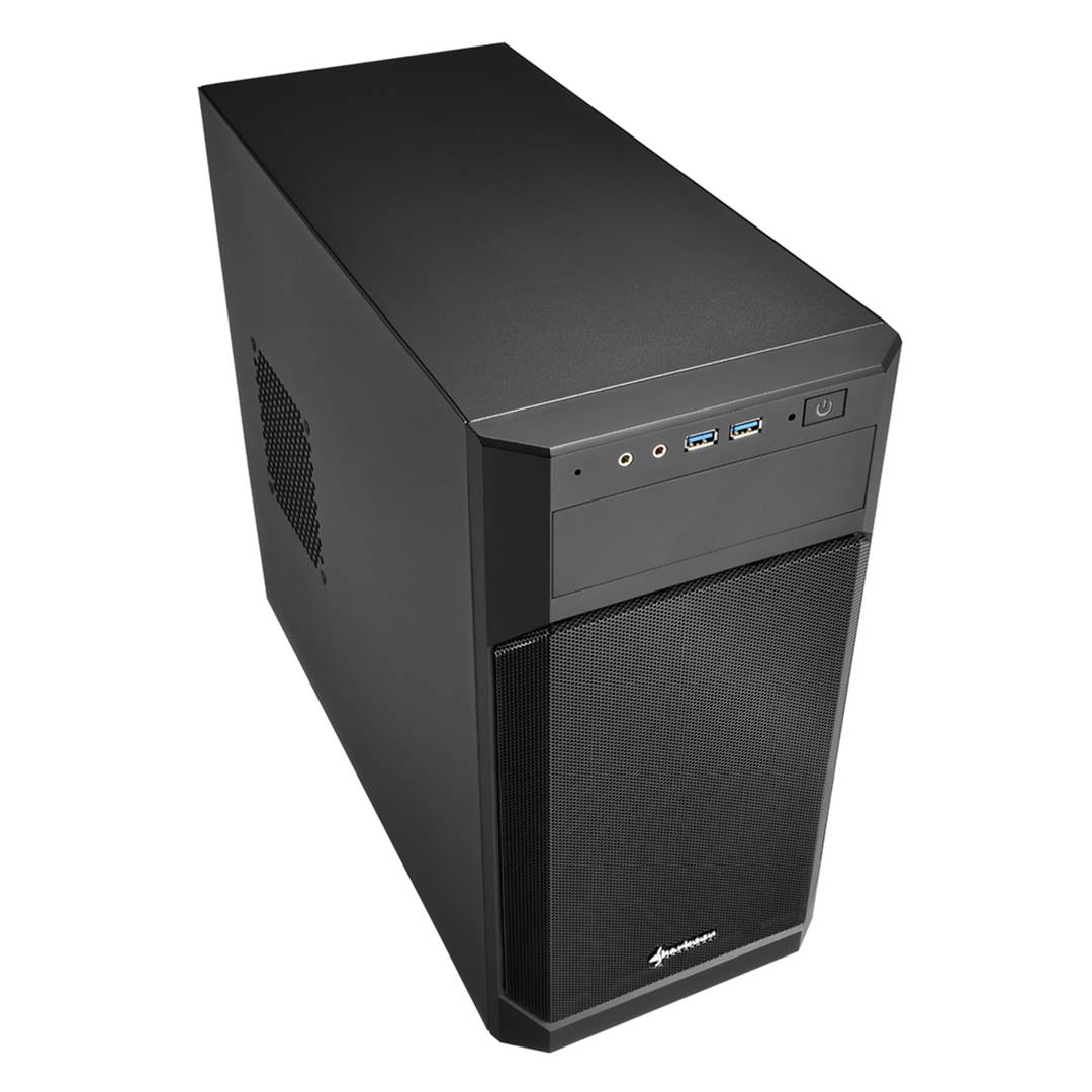 Sharkoon V1000 MATX Box mit 2 USB 3.0 Ports ohne Quelle.