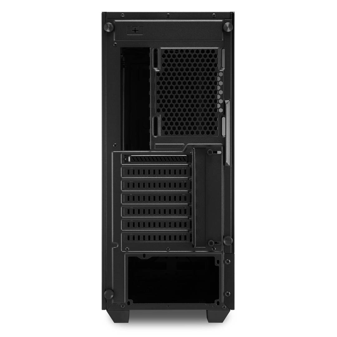 Boîtier Sharkoon RGB Flow ATX avec 2 ports USB 3.0 sans alimentation.