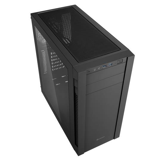 Sharkoon S25-W ATX-behuizing met 2 USB 3.0-poorten zonder voeding.