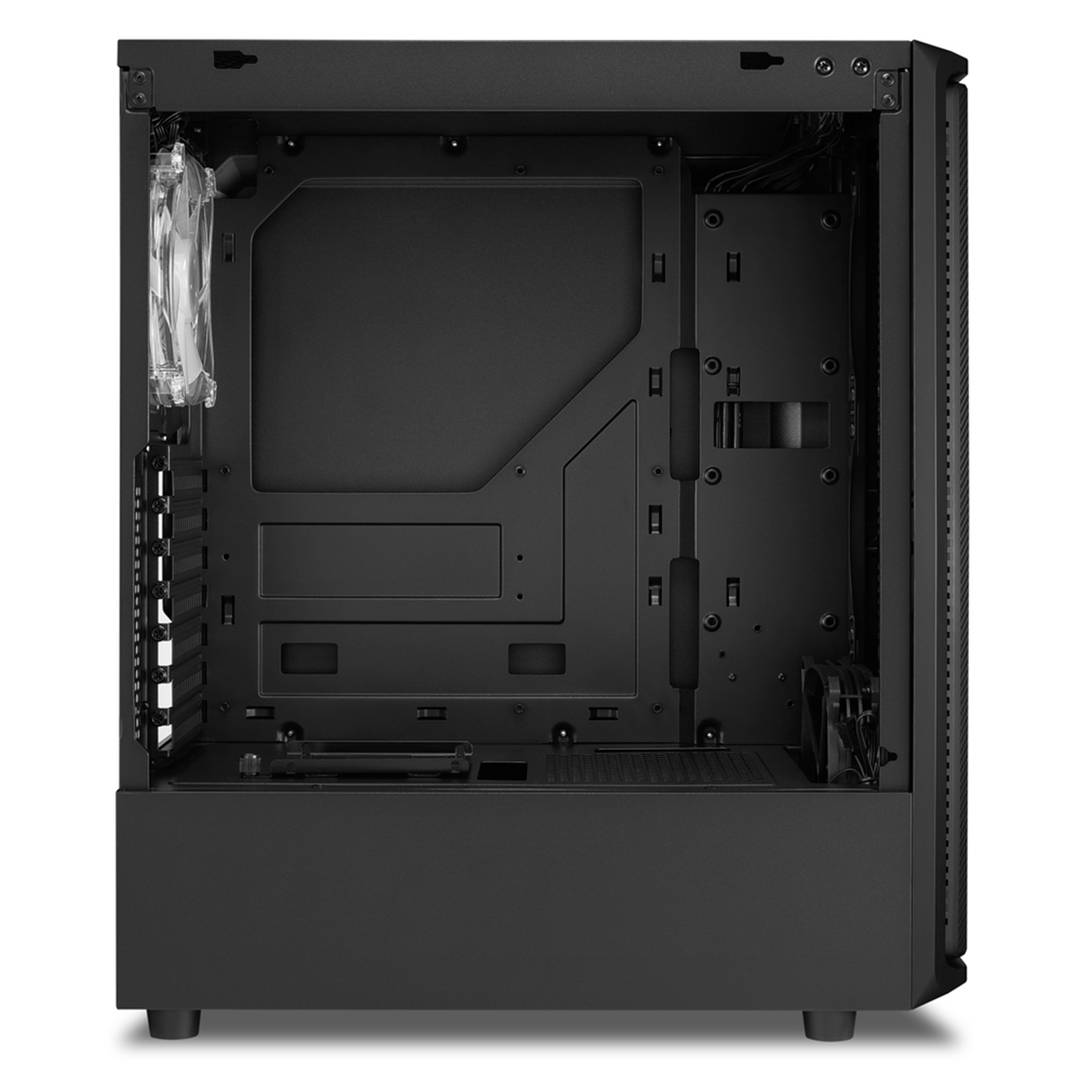 Caja ATX Sharkoon SK3 con 2 Puertos USB3.0 sin Fuente de Luz RGB.