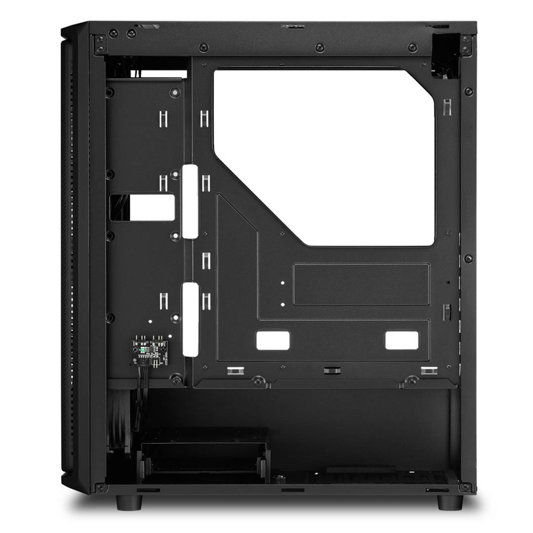 Caja ATX Sharkoon SK3 con 2 Puertos USB3.0 sin Fuente de Luz RGB.