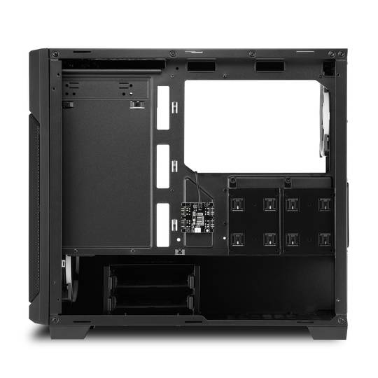 Caixa Sharkoon V1000 MATX amb 2 Ports USB 3.0 sense Font de Llum RGB.