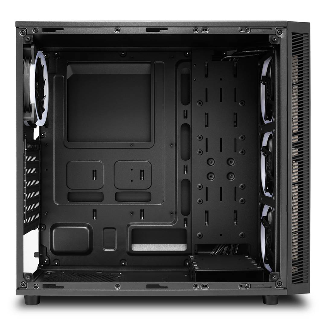 Caixa ATX Sharkoon TG4 RGB amb 2 ports USB 3.0 sense font d'alimentació.