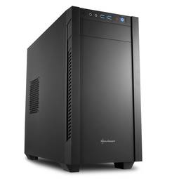 Caja Sharkoon S1000 MATX con 2 Puertos USB 3.0 sin Fuente de Alimentación Negra