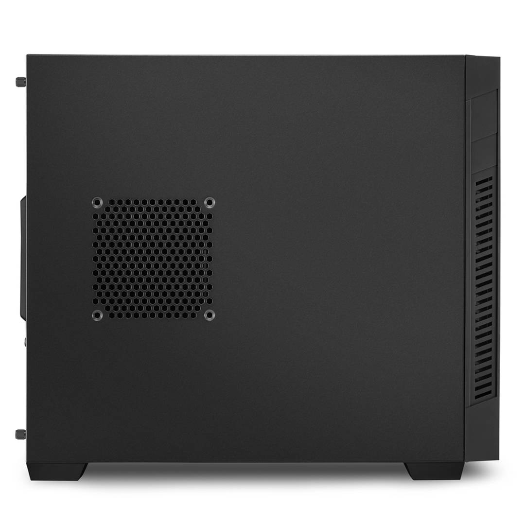 Sharkoon S1000 MATX Case met 2 USB 3.0 Poorten zonder Voeding Zwart