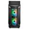 Sharkoon VG6-W RGB ATX Gehäuse mit 2 USB 3.0 Ports ohne Netzteil.