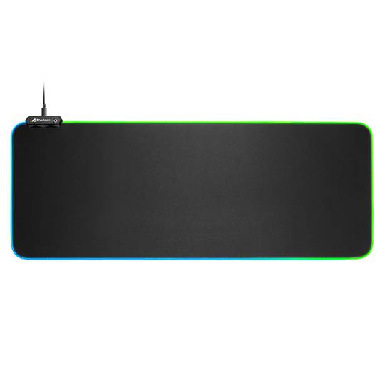 Tappetino per mouse da gioco Sharkoon 1337 RGB V2 800 in nero